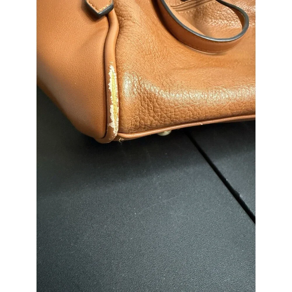Mia K. Farrow Collection Shoulder Tote Hobo Bag Brown Satchel 13x13x5